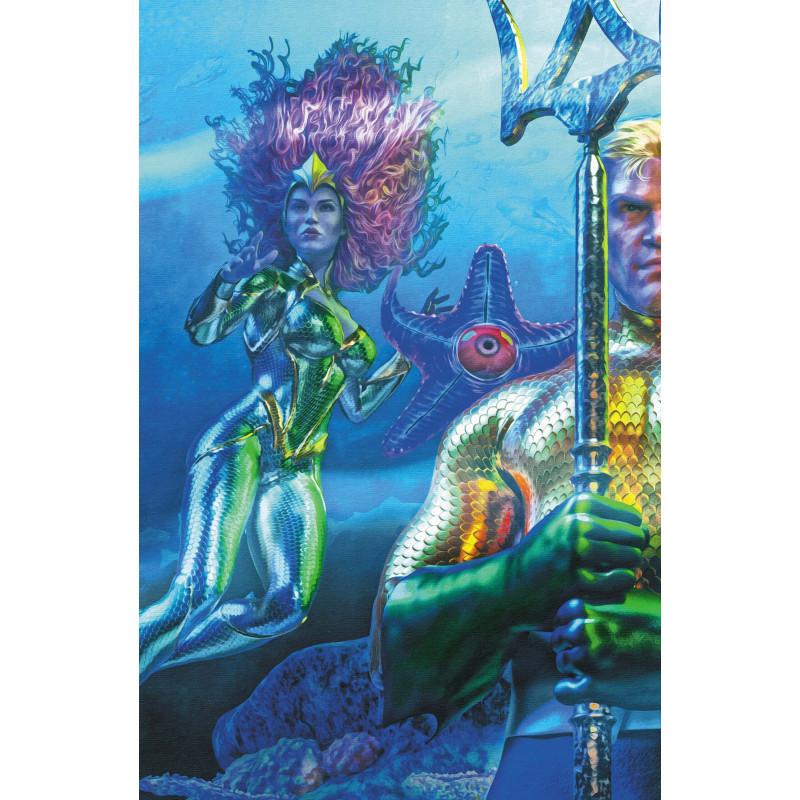 EMPEROR AQUAMAN 23 CVR B MARK SPEARS LEFT CONNECTING CARD STOCK VAR