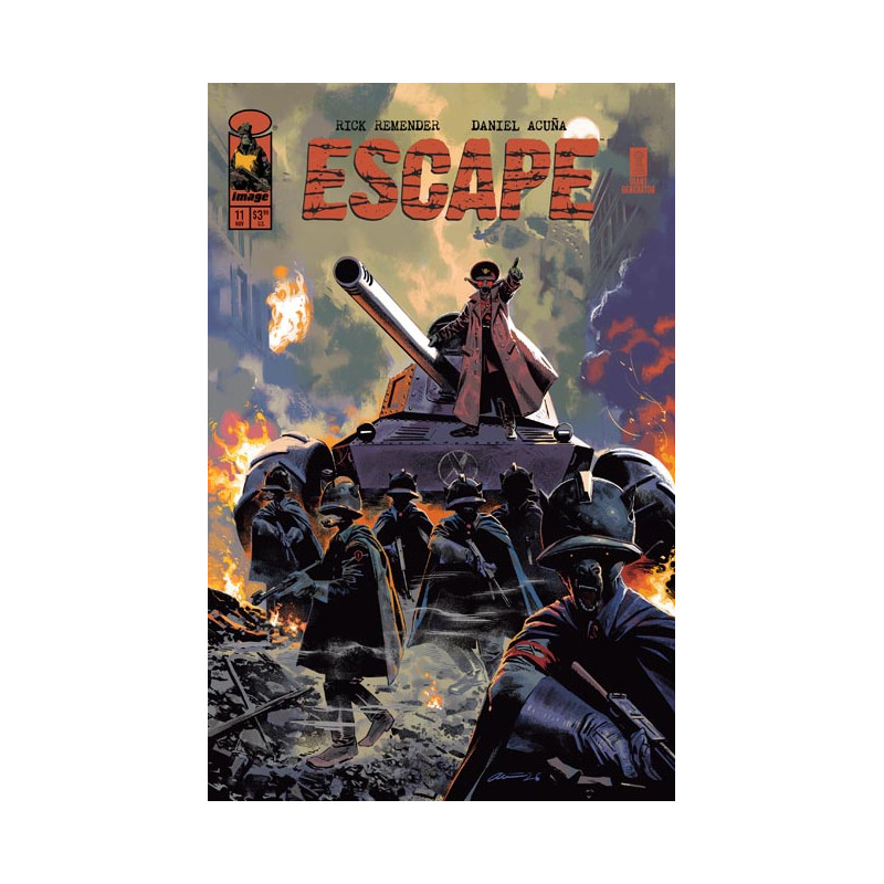 ESCAPE 11 CVR A DANIEL ACUNA