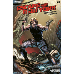 ESCAPE FROM NEW YORK ESCAPE FROM CHICAGO 3 CVR B CAANAN WHITE VAR
