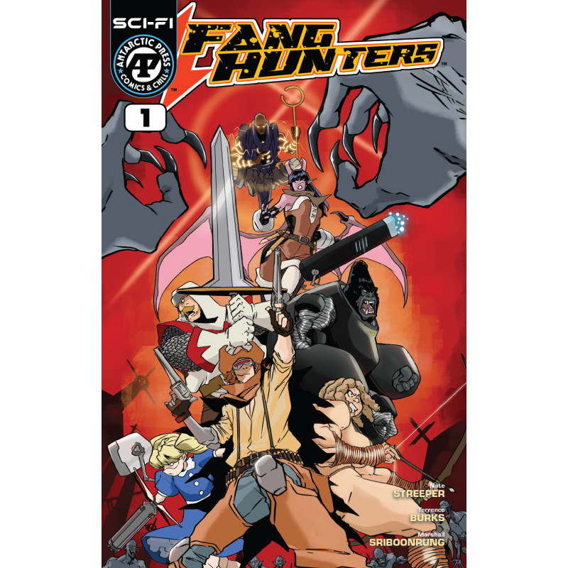 FANG HUNTERS 1 CVR A TERRENCE BURKS