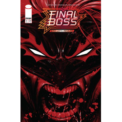 FINAL BOSS 1 BLACK WHITE AND BLOOD REPRINT CVR B TYLER KIRKHAM SNARL VAR (MR)