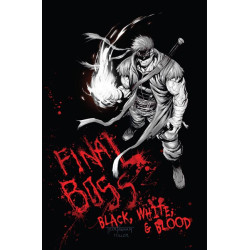 FINAL BOSS 1 BLACK WHITE AND BLOOD REPRINT CVR C TYLER KIRKHAM GRAFFITI VAR (MR)