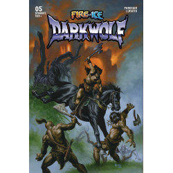 FIRE AND ICE DARKWOLF 5 CVR C JOE JUSKO VAR