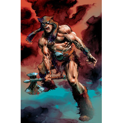 FIRE AND ICE DARKWOLF 5 CVR F DAN PANOSIAN METAL PREMIUM VAR