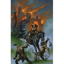 FIRE AND ICE DARKWOLF 5 CVR G JOE JUSKO LTD VIRGIN VAR