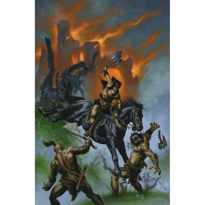 FIRE AND ICE DARKWOLF 5 CVR G JOE JUSKO LTD VIRGIN VAR