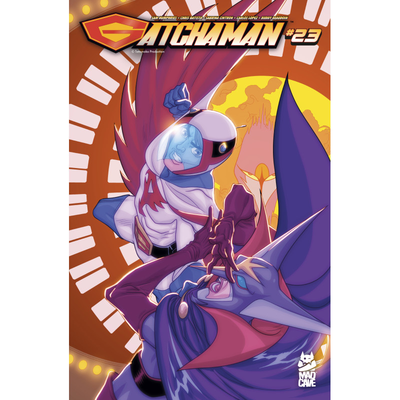 GATCHAMAN 23 CVR A CHRIS BATISTA SABRINA CINTRON