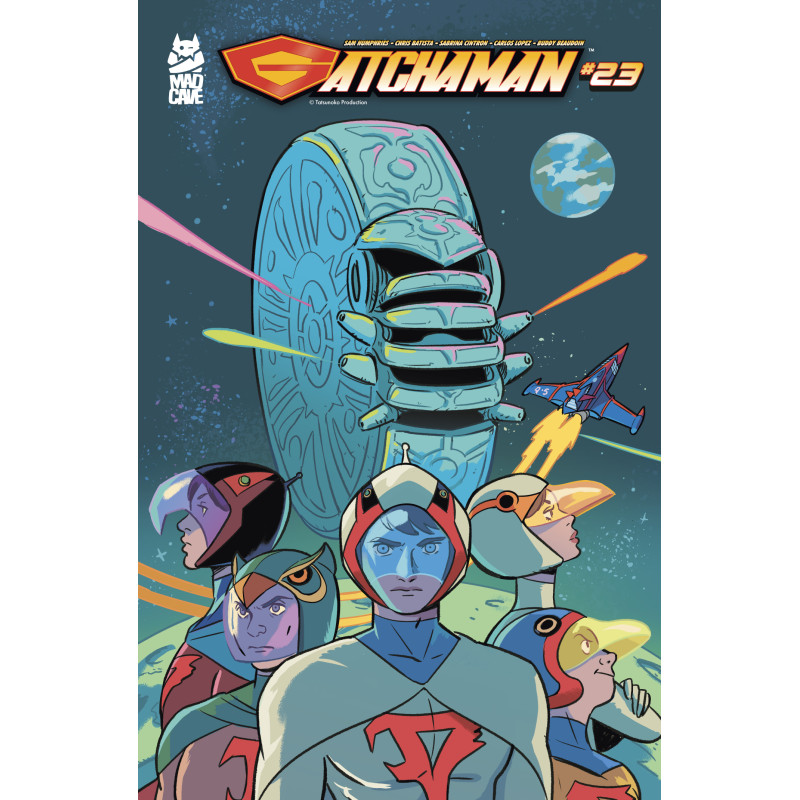 GATCHAMAN 23 CVR B NATACHA BUSTOS VAR