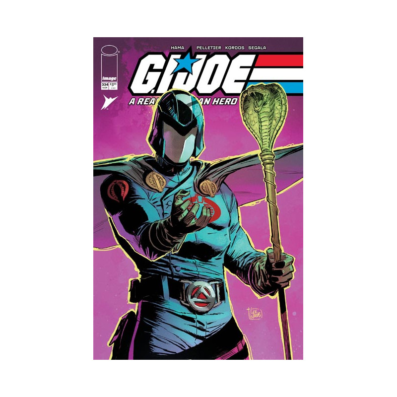 GI JOE A REAL AMERICAN HERO 334 CVR A LEE WEEKS & MIKE SPICER