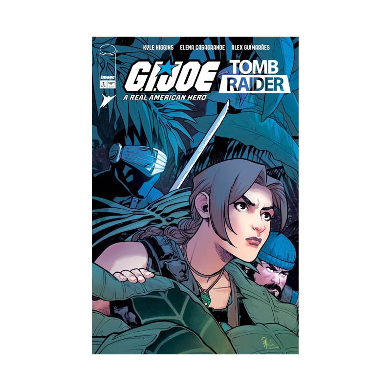 GI JOE A REAL AMERICAN HERO TOMB RAIDER 2 (OF 5) CVR A ELENA CASAGRANDE & ALEX GUIMARAES