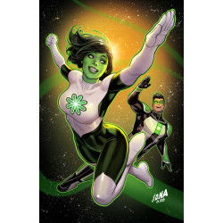 GREEN LANTERN 41 CVR B DAVID NAKAYAMA CARD STOCK VAR (GREEN LANTERN FIRST LIGHT)