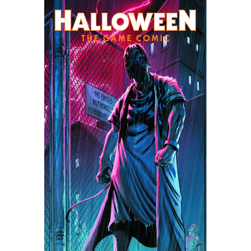 HALLOWEEN THE GAME COMIC 1 (OF 5) CVR C EAMON WINKLE SEAN OTOOL VAR (MR) Allocations May Occur Limited to 500