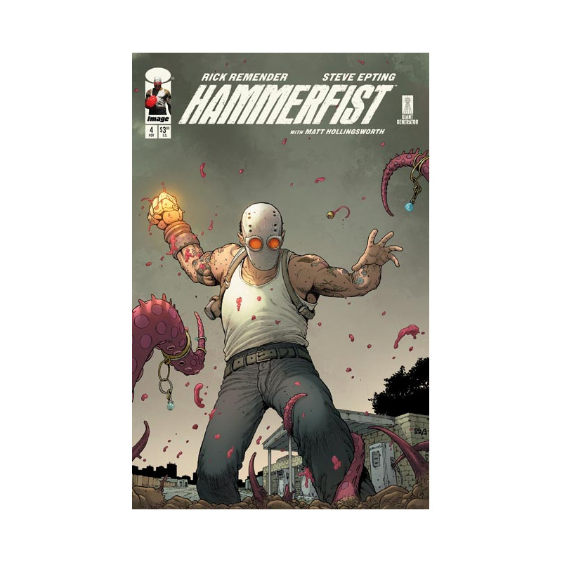 HAMMERFIST 4 CVR B ANDRE LIMA ARAUJO VAR (MR)