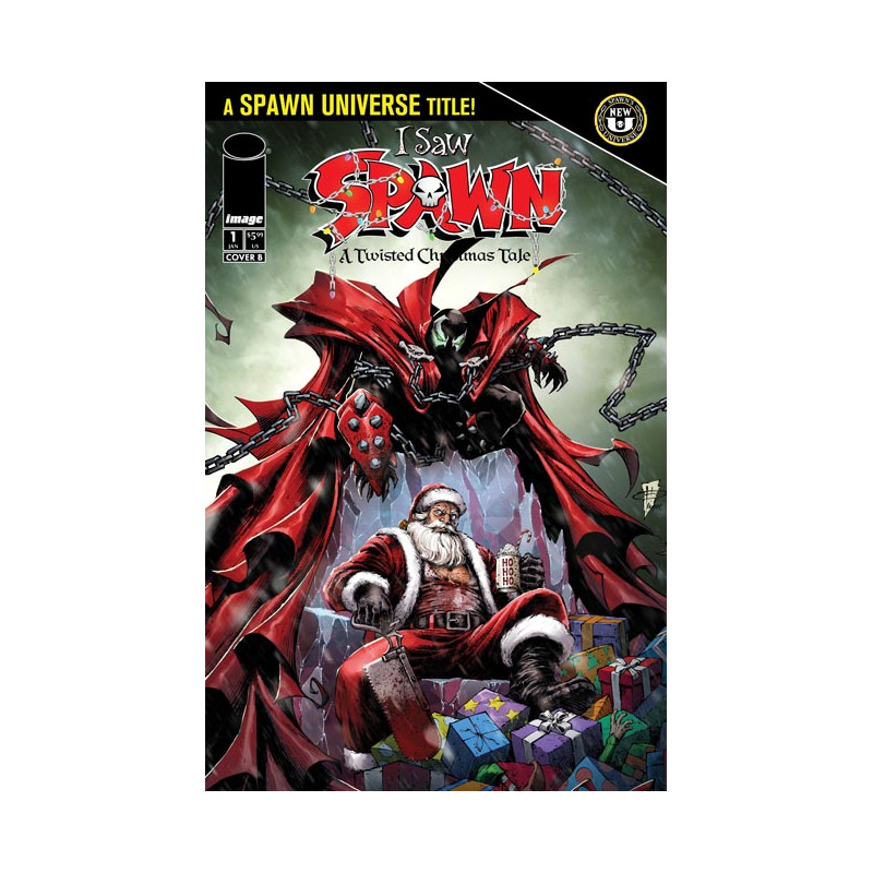 I SAW SPAWN A TWISTED CHRISTMAS TALE 1 (OF 2) CVR B DANIEL HENRIQUES VAR