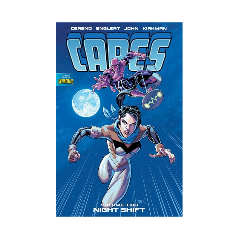 INVINCIBLE UNIVERSE CAPES TP VOL 02 DIRECT MARKET EXCLUSIVE MARK ENGLERT CVR
