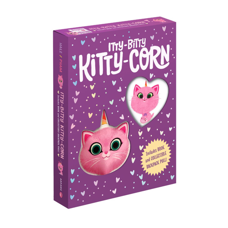ITTY-BITTY KITTY-CORN GIFT BOX BOOK AND COLLECTIBLE BACKPACK PULL HC