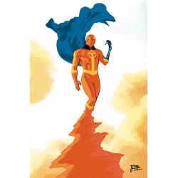 JUSTICE LEAGUE UNLIMITED 25 CVR C BRUNO REDONDO CARD STOCK VAR