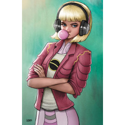 LEGION OF SUPER-HEROES 3 CVR E NATHAN SZERDY CARD STOCK VAR