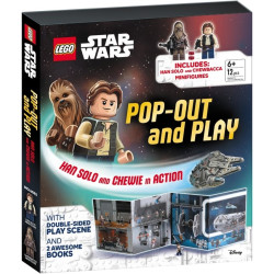 LEGO STAR WARS POP-OUT AND PLAY HAN SOLO AND CHEWIE IN ACTION TP