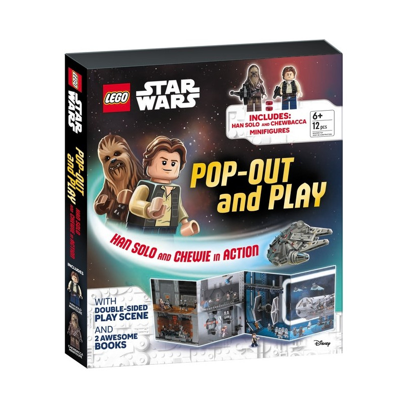 LEGO STAR WARS POP-OUT AND PLAY HAN SOLO AND CHEWIE IN ACTION TP
