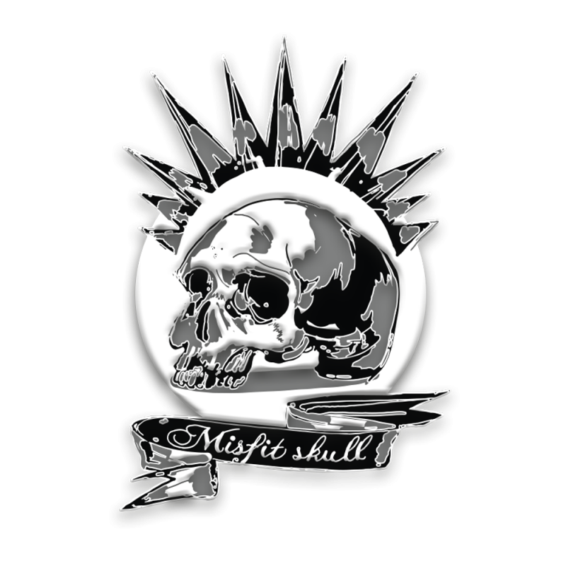 LIFE IS STRANGE MISFIT SKULL ENAMEL PIN BADGE