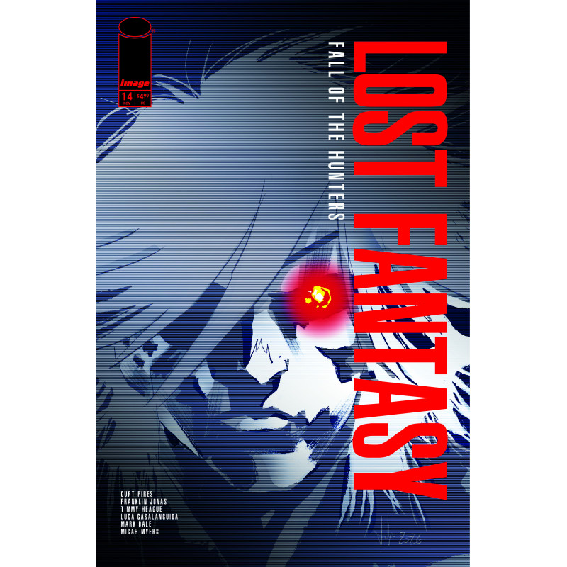 LOST FANTASY 14 CVR B LUCA CASALANGUIDA VIDEO GAME VAR