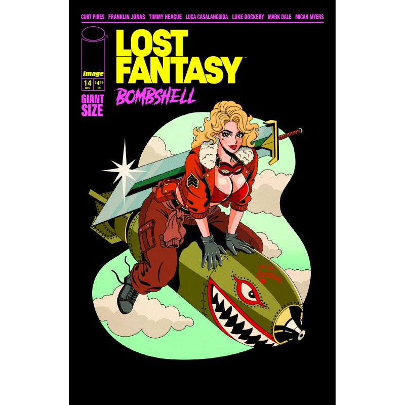 LOST FANTASY 14 CVR F HE CREATIVE BOMBSHELL VAR