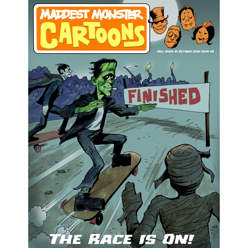 MADDEST MONSTER CARTOONS MAGAZINE 1
