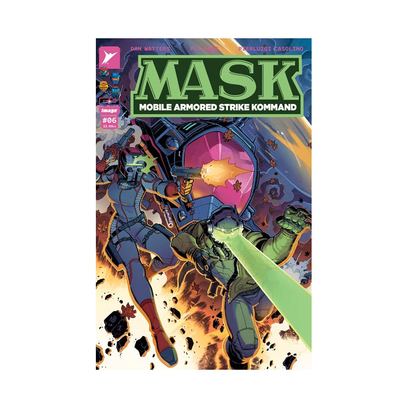 MASK 6 CVR C NICK BRADSHAW & JIM CHARALAMPIDIS VAR