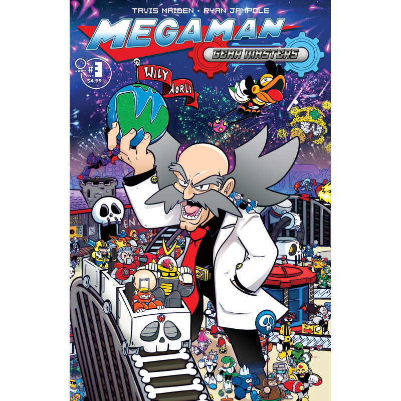 MEGA MAN GEAR MASTERS 3 (OF 5) CVR C TAVIS MAIDEN VAR