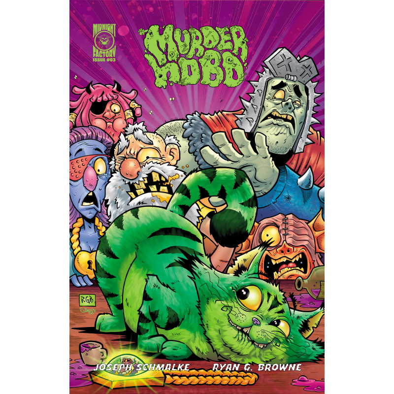 MURDER HOBO 3 CVR A RYAN G BROWNE (MR)