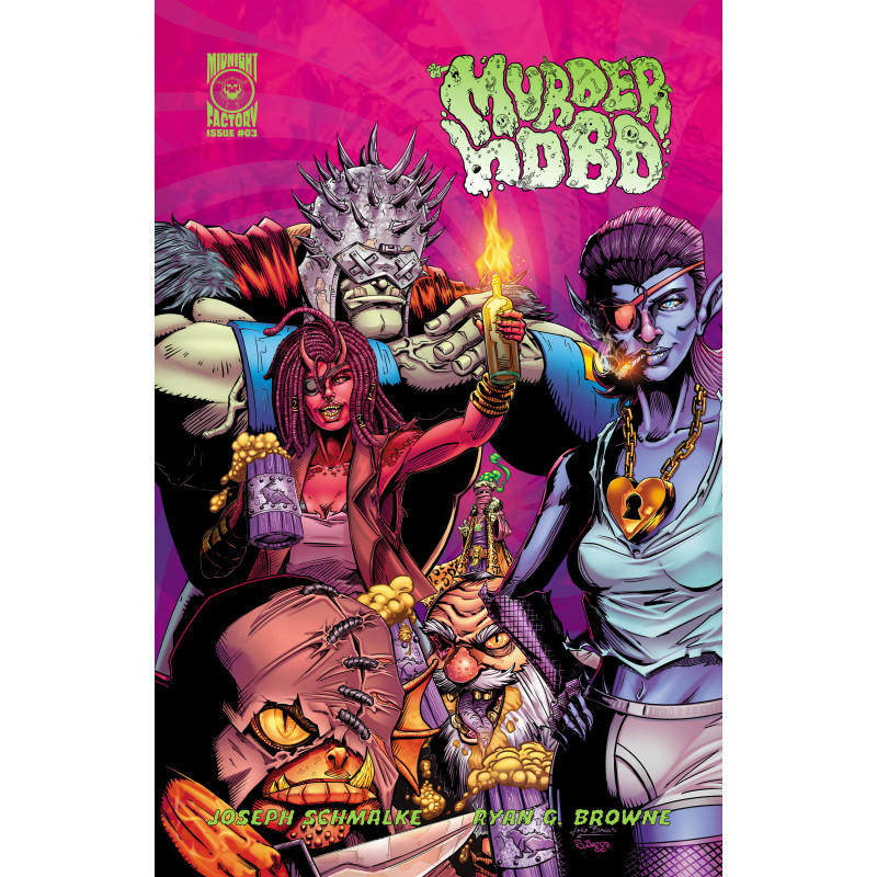 MURDER HOBO 3 CVR C 10 COPY BAGGS BROTHERS UNLOCK VAR (MR)