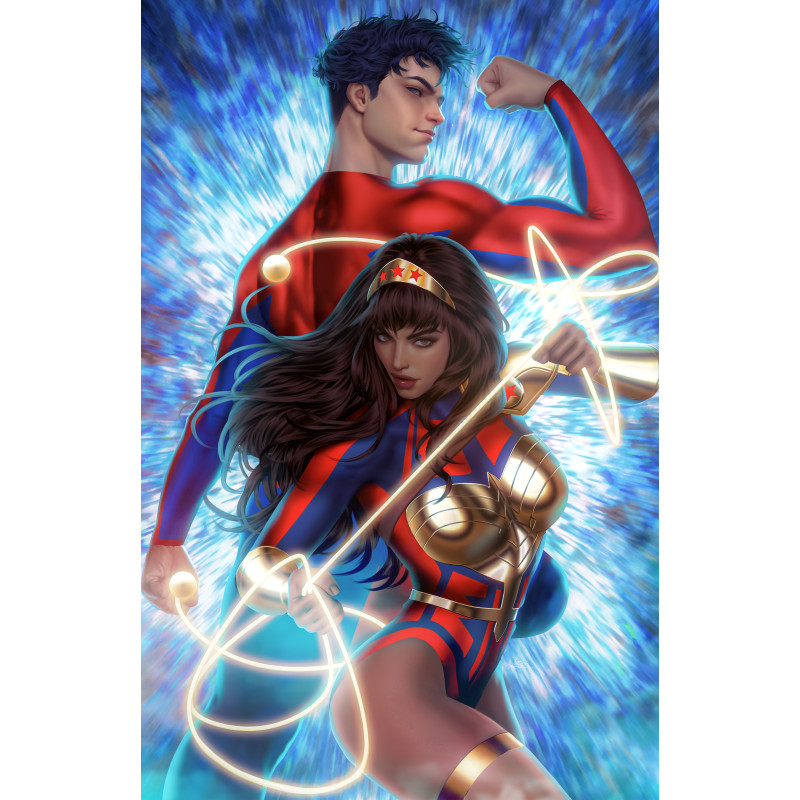 NEW TITANS 41 CVR C ARIEL DIAZ CARD STOCK VAR
