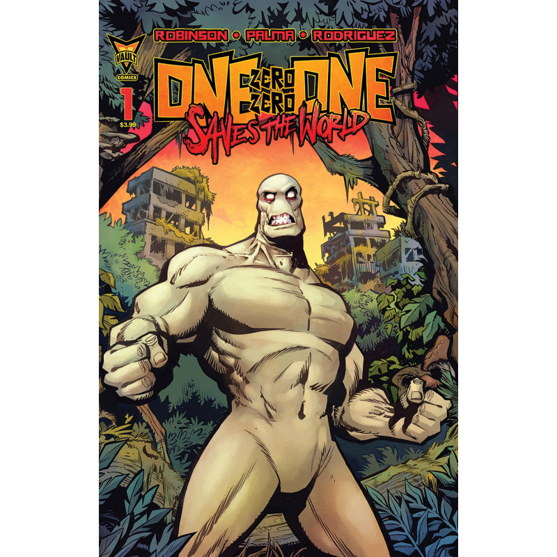 ONE ZERO ZERO ONE SAVES THE WORLD 1 CVR A BRETT PARSON