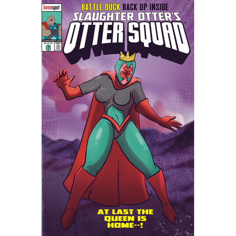 OTTER SQUAD 6 CVR B J HAMMOND SECRET WARS 8 HOMAGE VAR