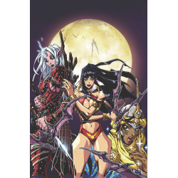 PATHFINDER VAMPIRELLA BLADE OF DARKNESS 2 CVR D ANDREW HUERTA METAL PREMIUM VAR