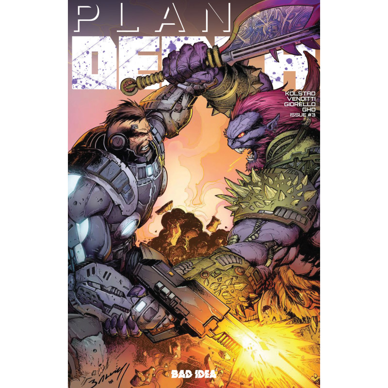 PLANET DEATH 3 (OF 4) CVR C MARK BAGLEY VAR