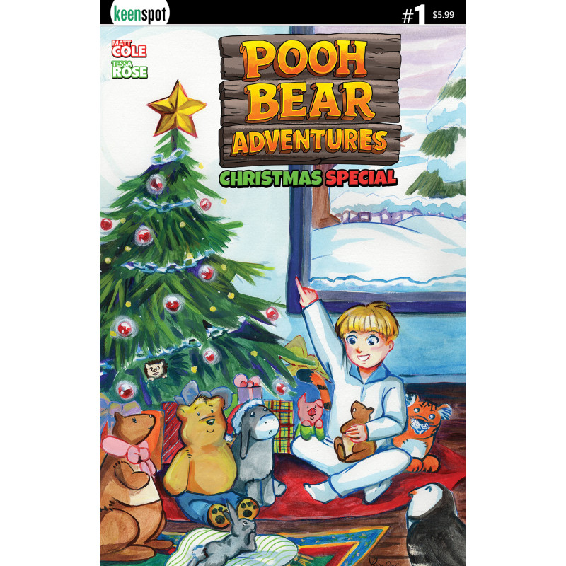 POOH BEAR ADVENTURES CHRISTMAS SPECIAL 1 (ONE SHOT) CVR A TESSA ROSE OPENING PRESENTS