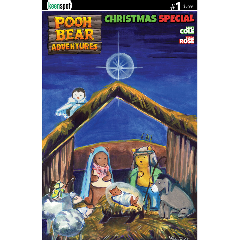 POOH BEAR ADVENTURES CHRISTMAS SPECIAL 1 (ONE SHOT) CVR C TESSA ROSE THE NATIVITY VAR
