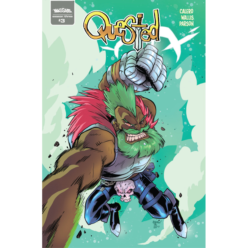 QUESTED 3 (OF 3) CVR B MICHAEL CALERO HOMAGE VAR