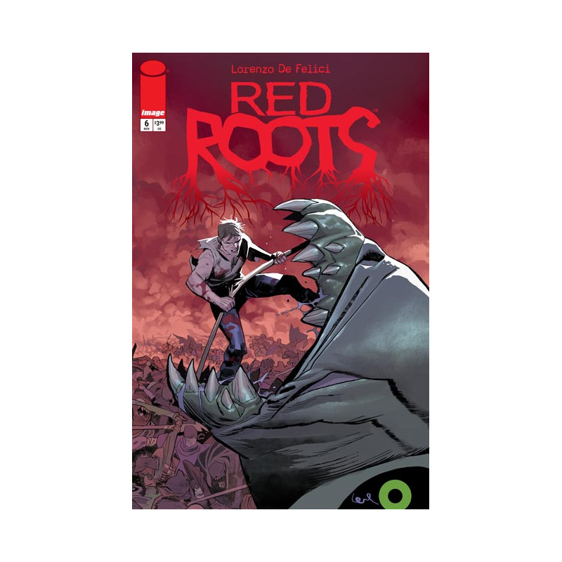 RED ROOTS 6 CVR A LORENZO DE FELICI