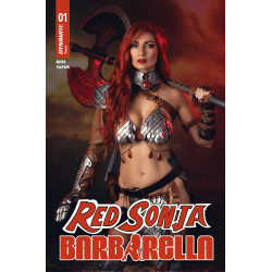 RED SONJA BARBARELLA 1 CVR D COSPLAY IVY RED SONJA VAR