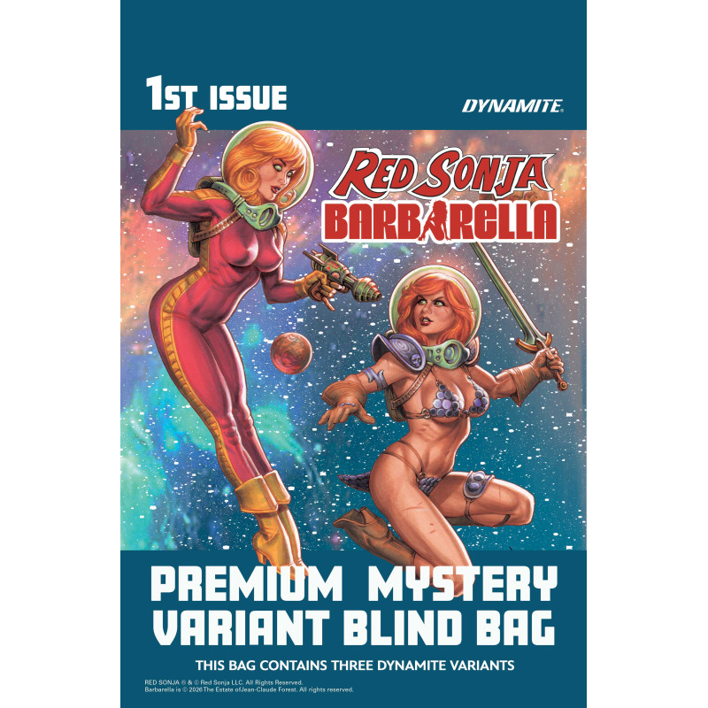 RED SONJA BARBARELLA 1 CVR K PREMIUM MYSTERY BLIND BAG VAR Allocations may occur