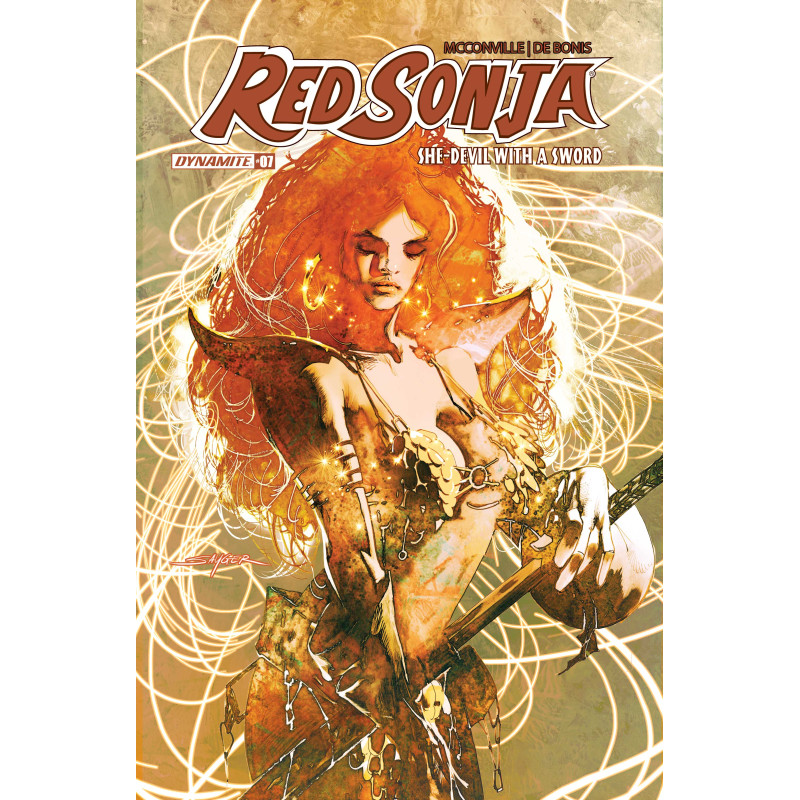 RED SONJA SHE DEVIL WITH A SWORD 7 CVR A STUART SAYGER