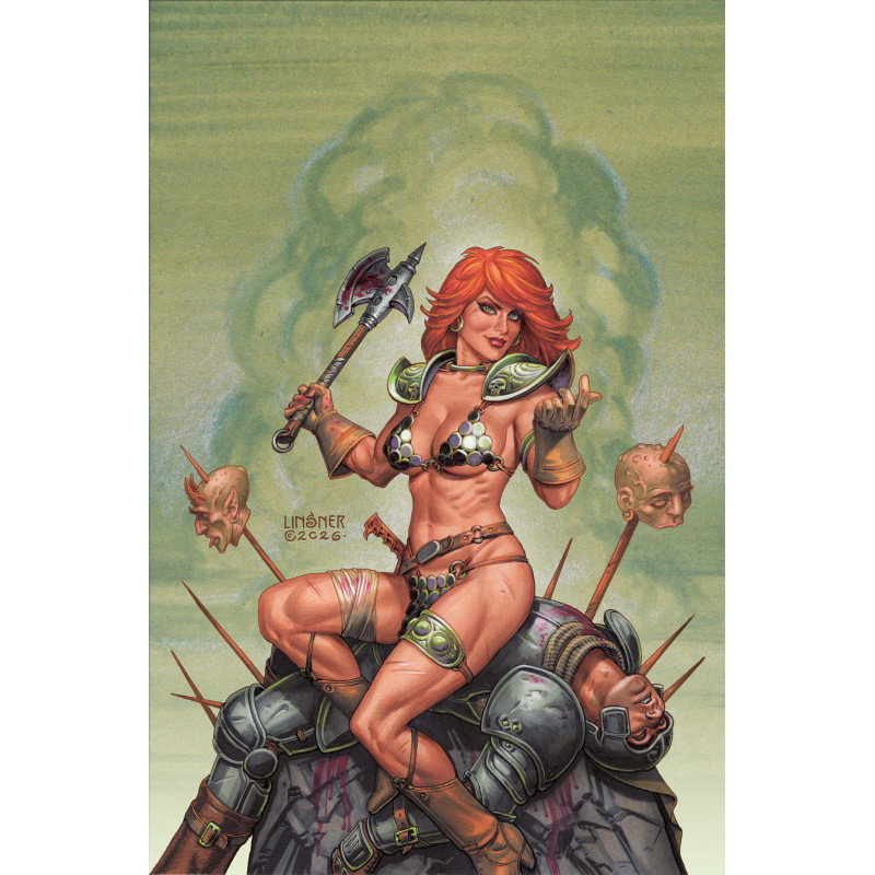 RED SONJA SHE DEVIL WITH A SWORD 7 CVR G JOSEPH MICHAEL LINSNER LTD VIRGIN VAR
