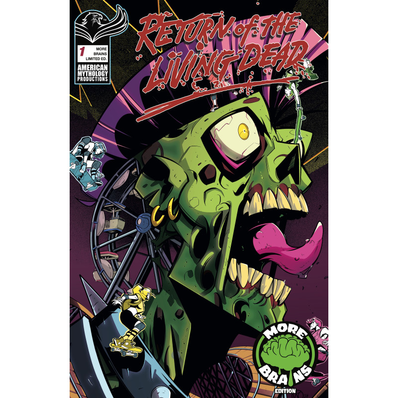 RETURN LIVING DEAD 1 ANDREA ARCARI MORE BRAINS LIMITED (MR)