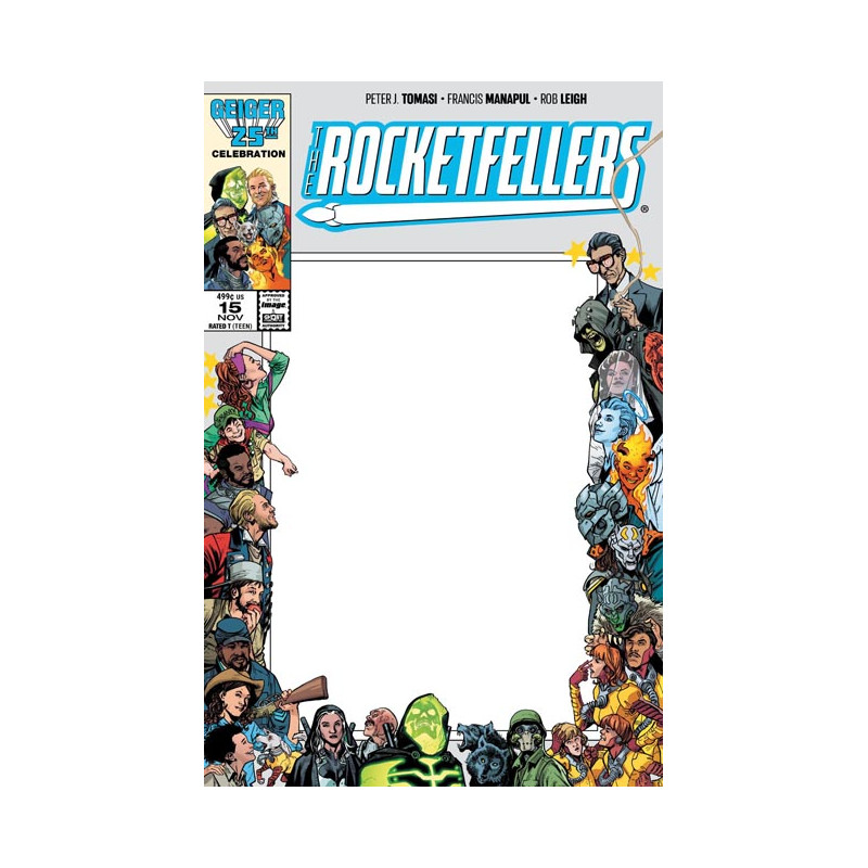 ROCKETFELLERS 15 CVR D BLANK SKETCH VAR