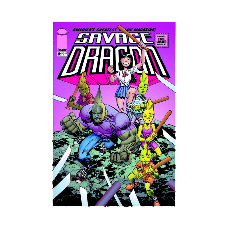 SAVAGE DRAGON 284 CVR A ERIK LARSEN (MR)