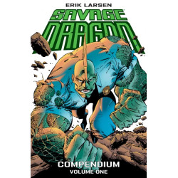 SAVAGE DRAGON COMPENDIUM TP VOL 01 DIRECT MARKET EXCLUSIVE ERIK LARSEN CVR (MR)