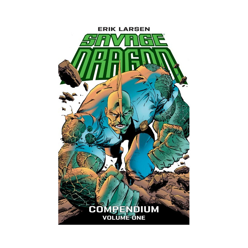 SAVAGE DRAGON COMPENDIUM TP VOL 01 DIRECT MARKET EXCLUSIVE ERIK LARSEN CVR (MR)